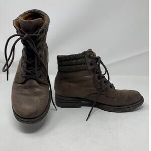 B O C VOLLMER  Laceup Ankle boots Rubber Soles Hiking Utility Comfort Size 6M
